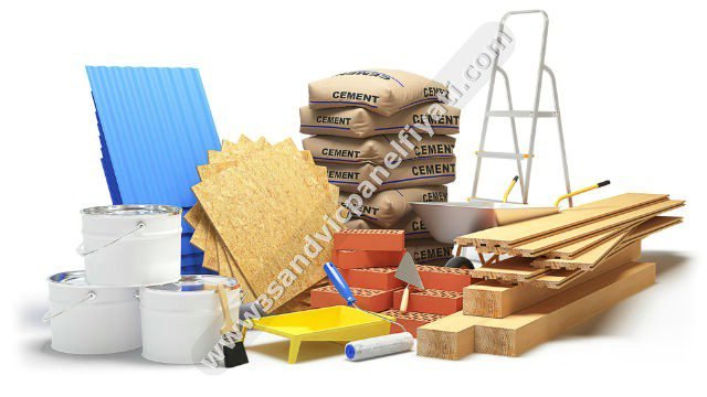 Material para construção inşaat malzemeleri